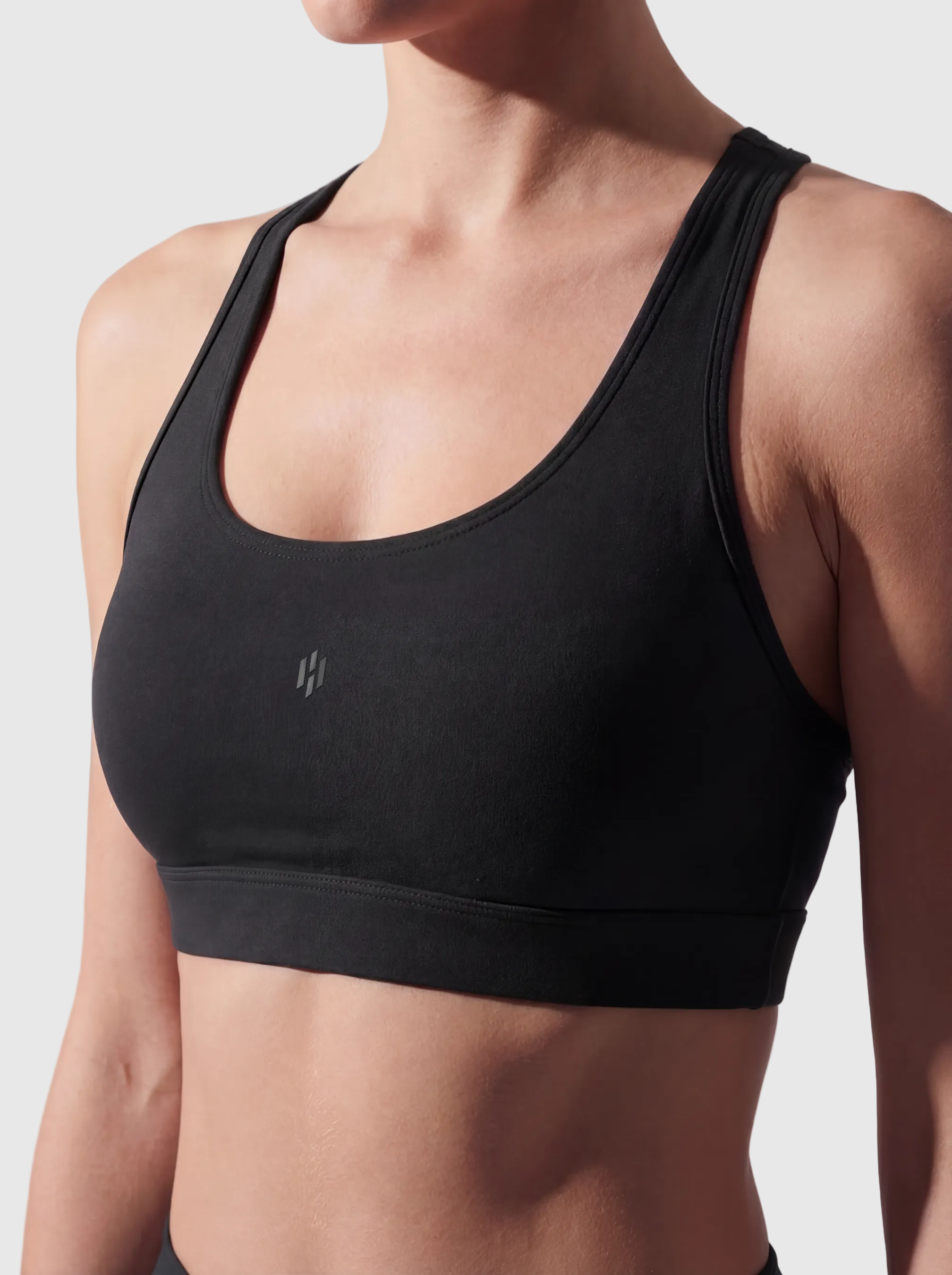 Women's Equinox Seamless Sports Bra - Black