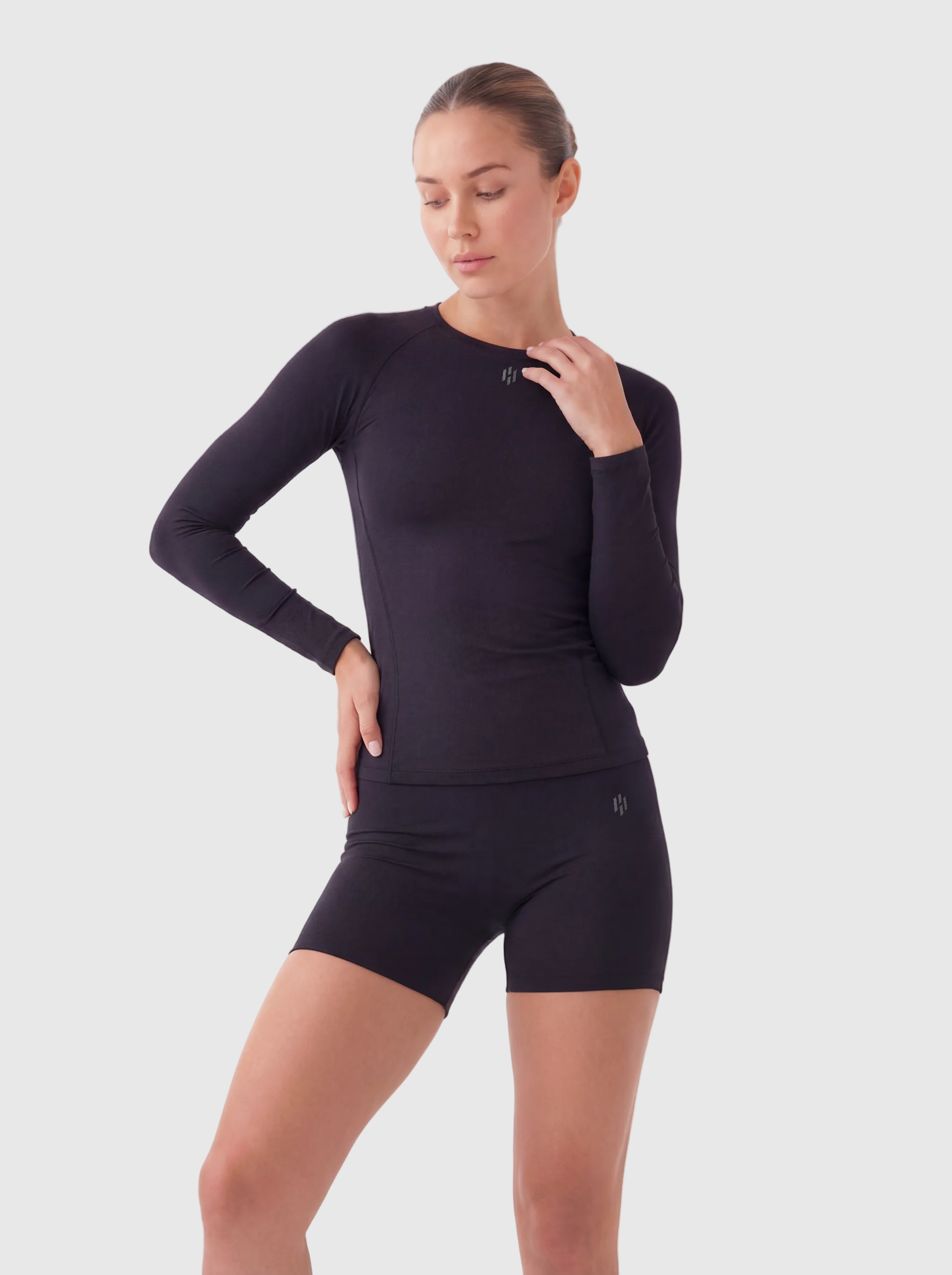 Women's Equinox Seamless Long Sleeve - Black