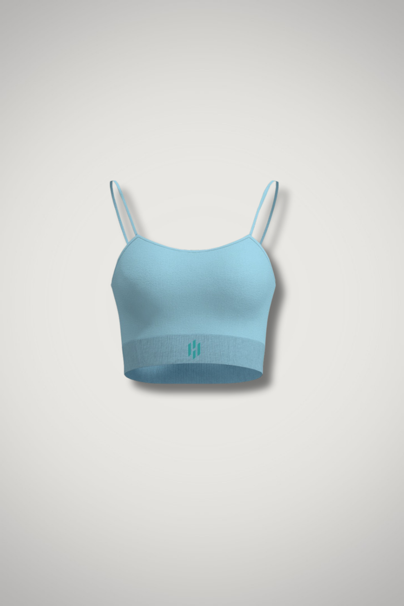 ''VITAL'' sport bra--sky blue