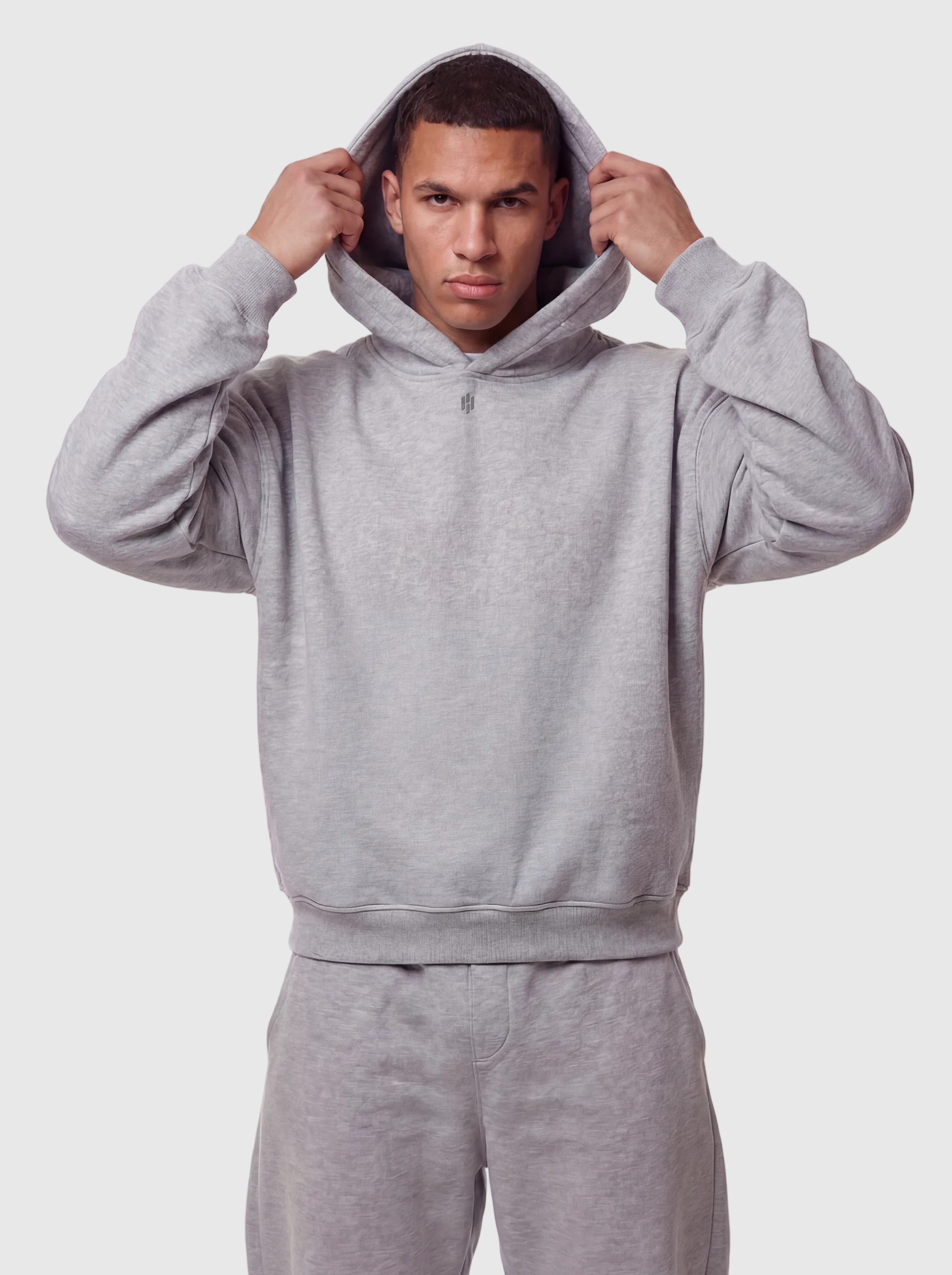 Equinox Heavy Cotton Hoodie - Grey