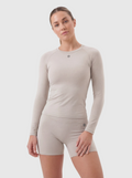 Women's Equinox Fitted Long-Sleeve - Stone Grey