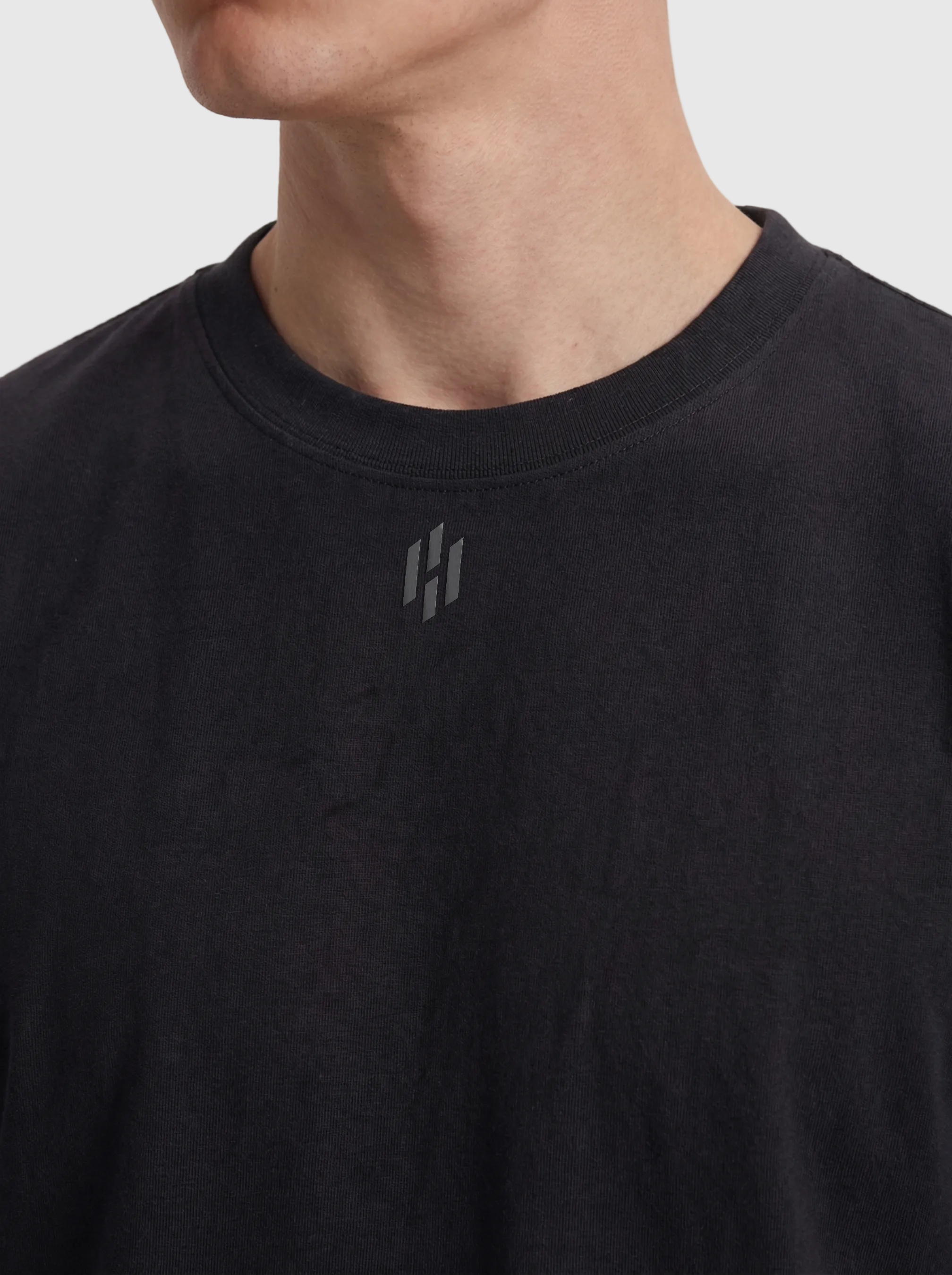 Equinox Oversized-Fit Tee - Black