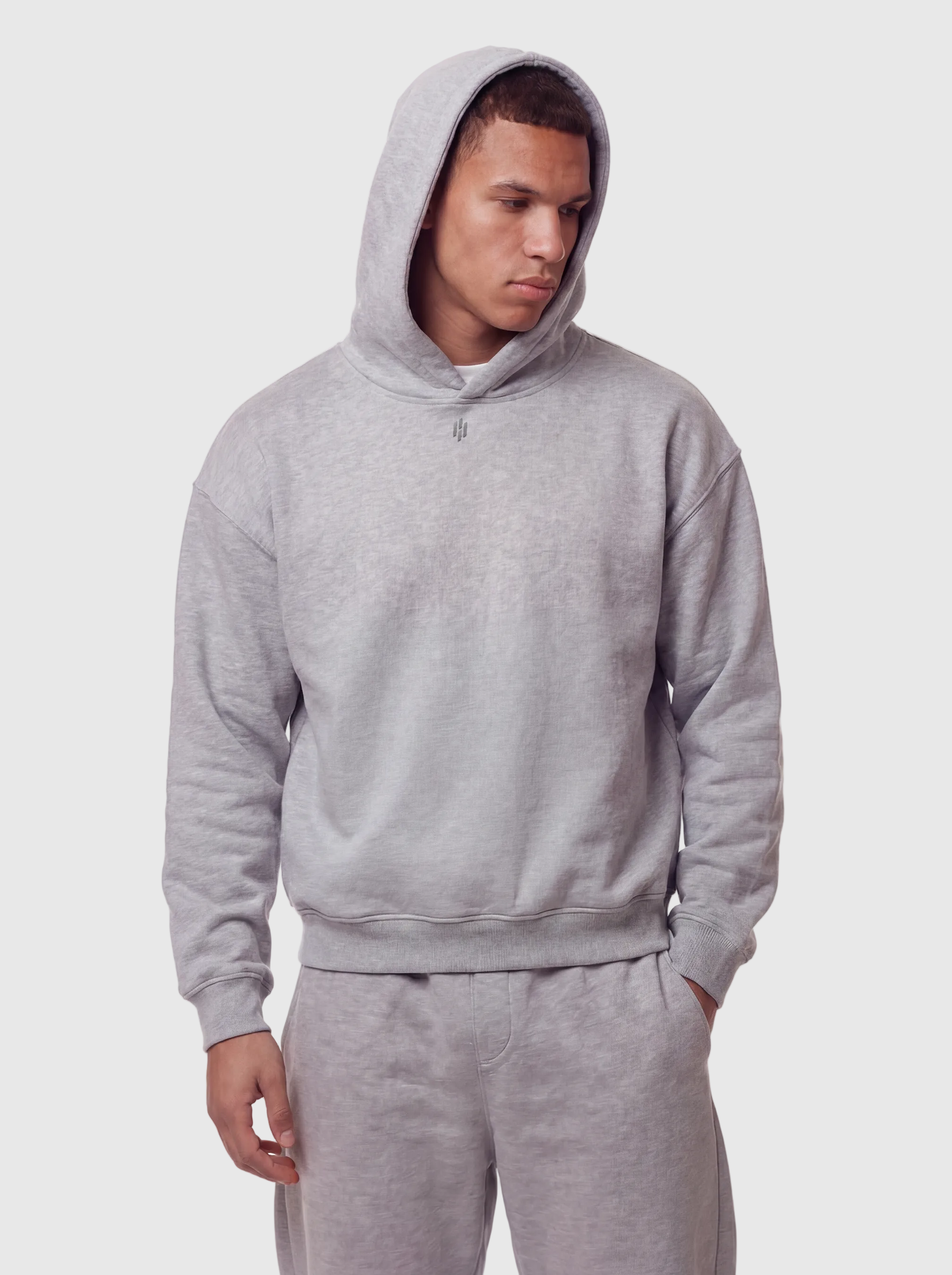 Equinox Heavy Cotton Hoodie - Grey