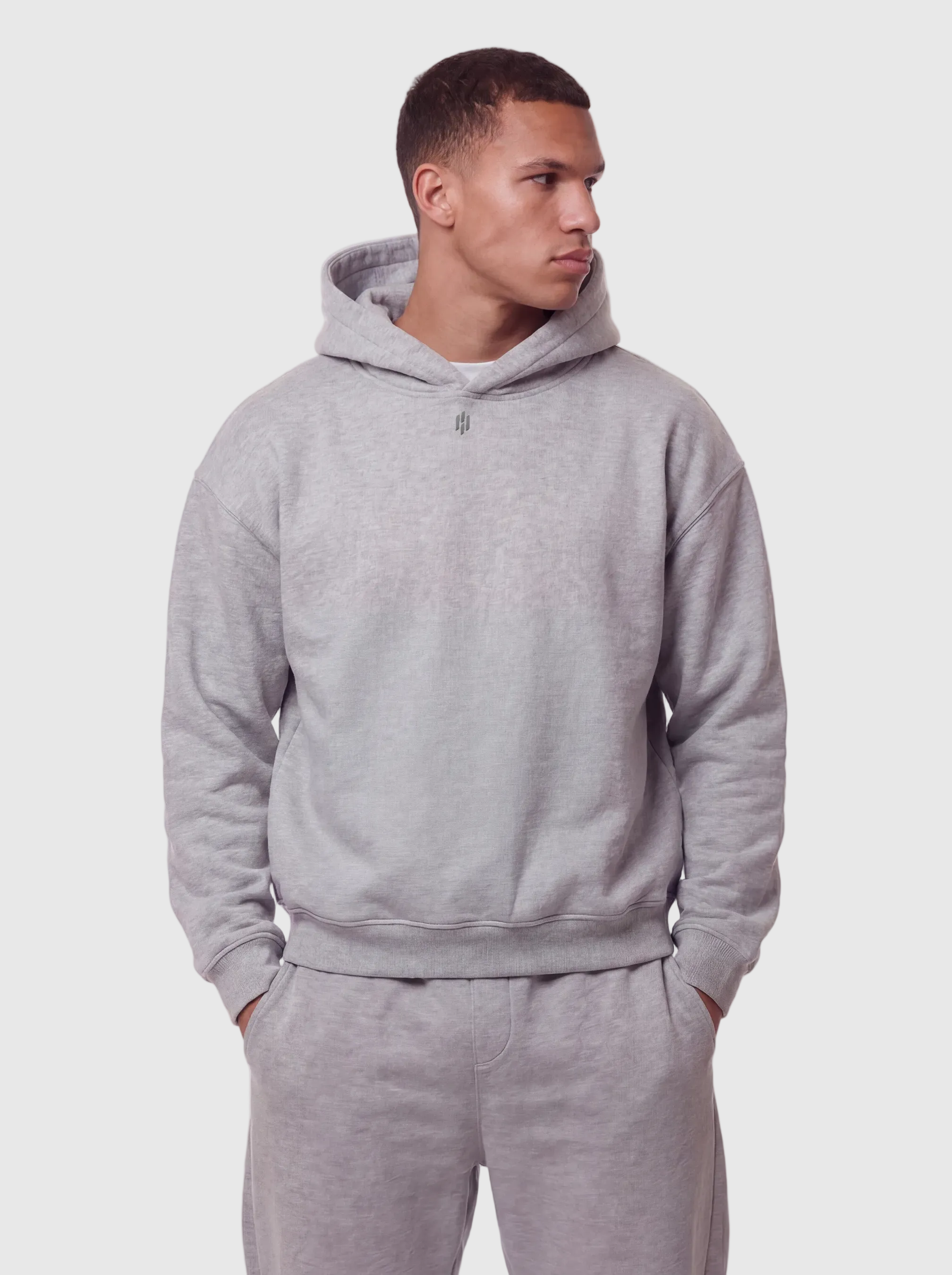 Equinox Heavy Cotton Hoodie - Grey