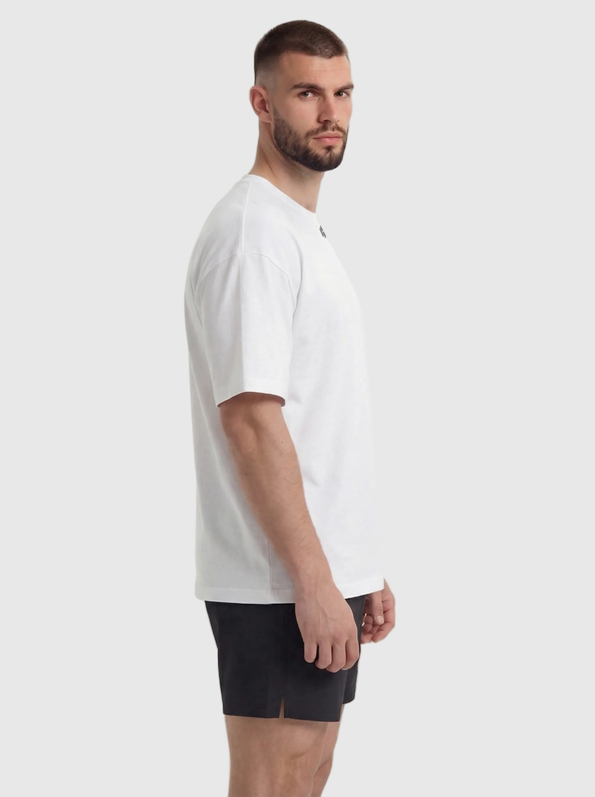 Equinox Oversized-Fit Tee - White