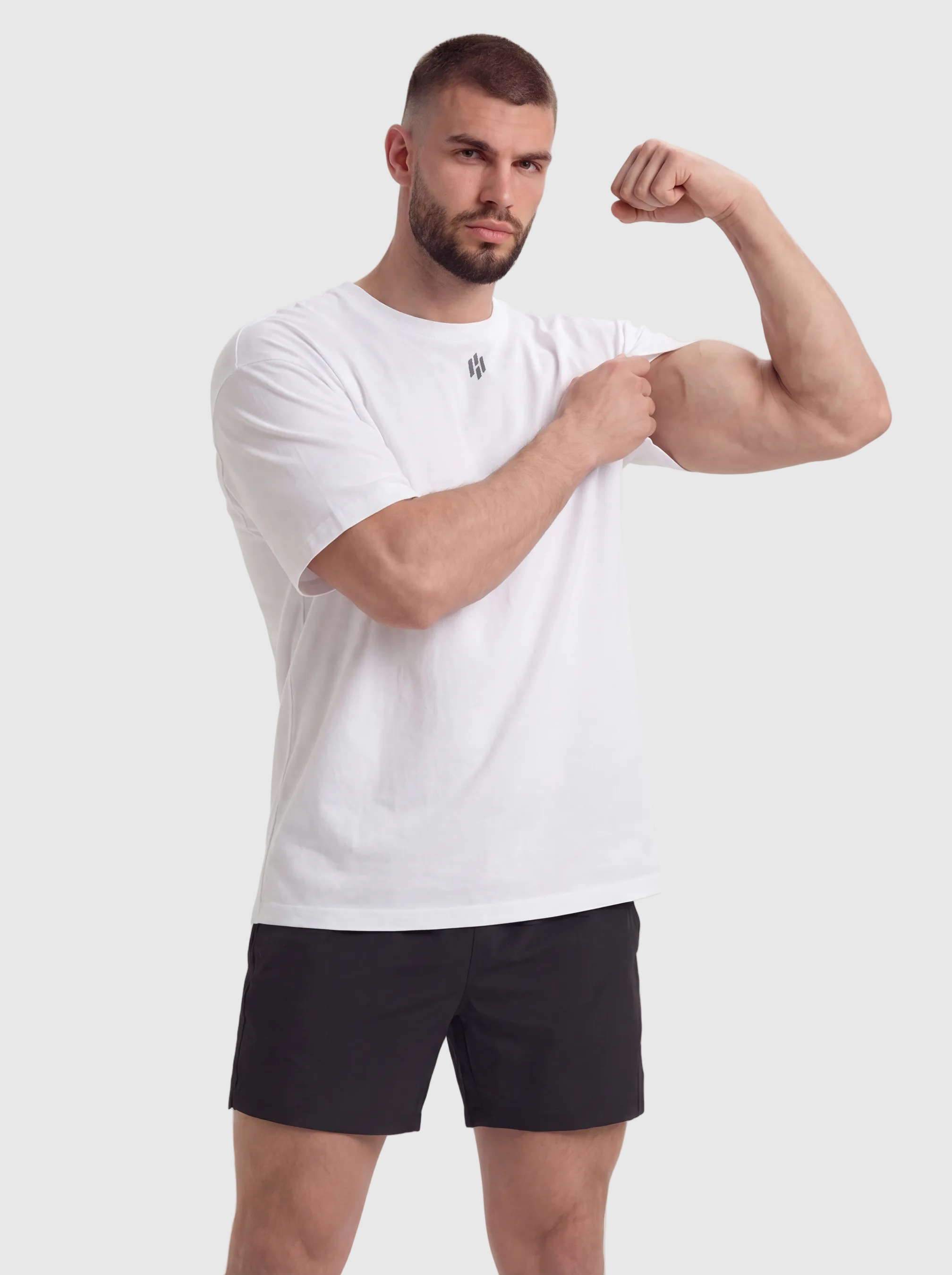 Equinox Oversized-Fit Tee - White