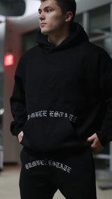 CONQUER HOODIE—black