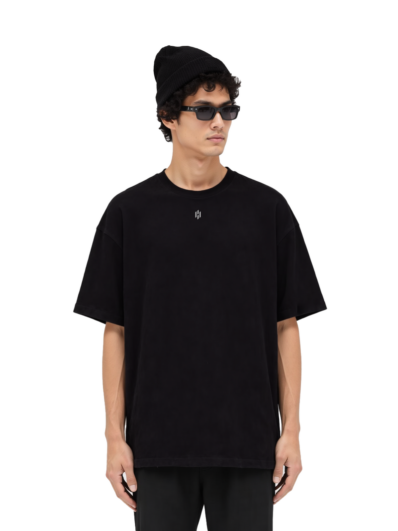 EQUINOX OVERSIZED TEE BLACK