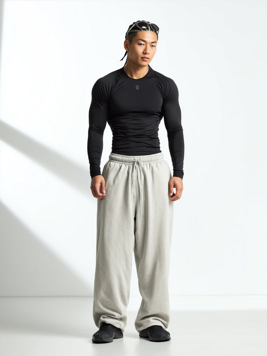 EQUINOX LONG-SLEEVE COMPRESSION-black