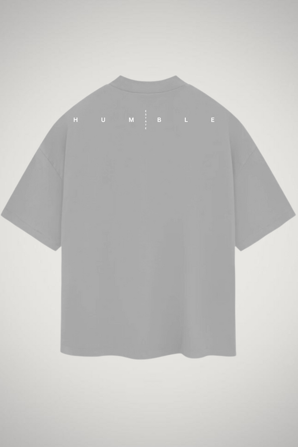 GREY SPINAL OVERSIZED TEE