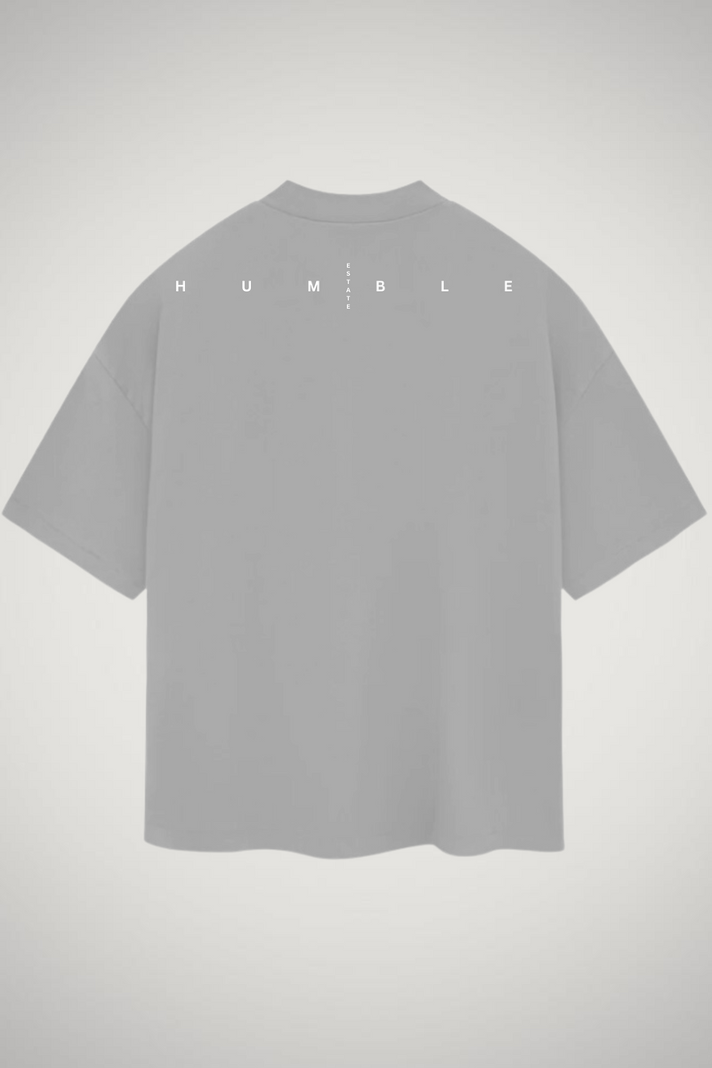 GREY SPINAL OVERSIZED TEE