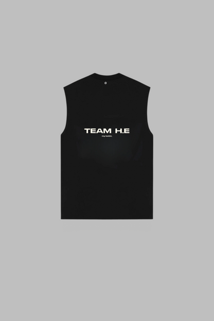 Athletica sleeveless tank—black