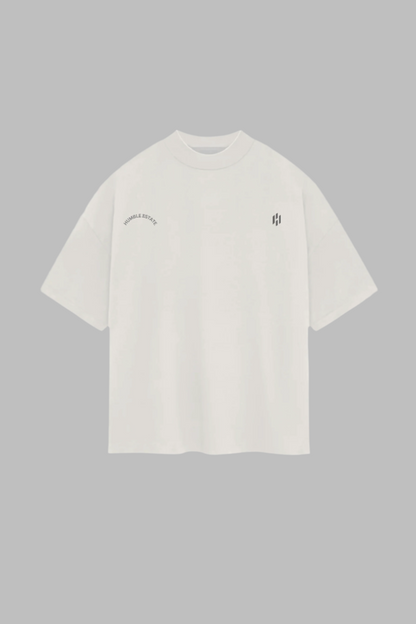 athletica oversized tee—white