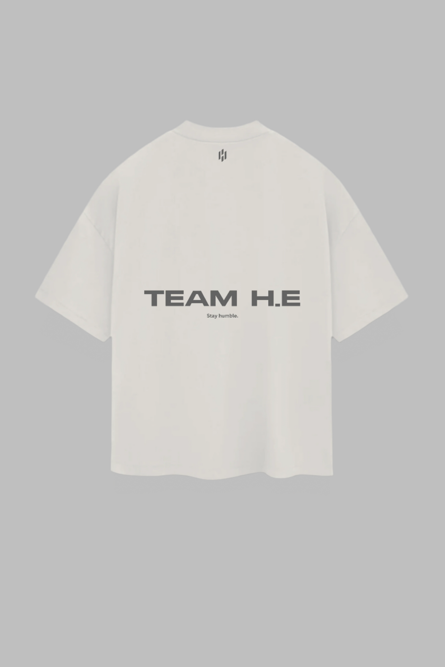 athletica oversized tee—white