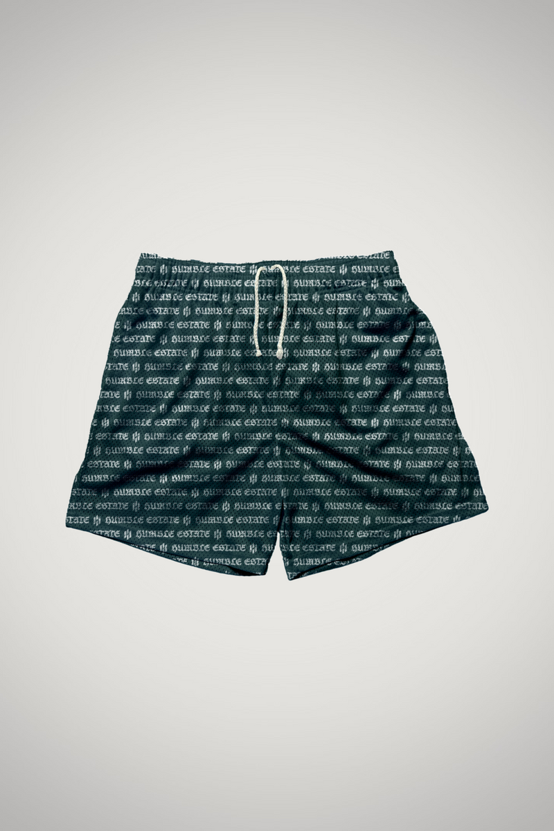 GREEN HUMBLE SHORTS