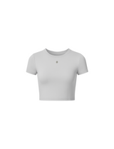 EQUINOX SEAMLESS CROP TOP BLACK