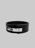 BLACK LEATHER LIFTING BELT