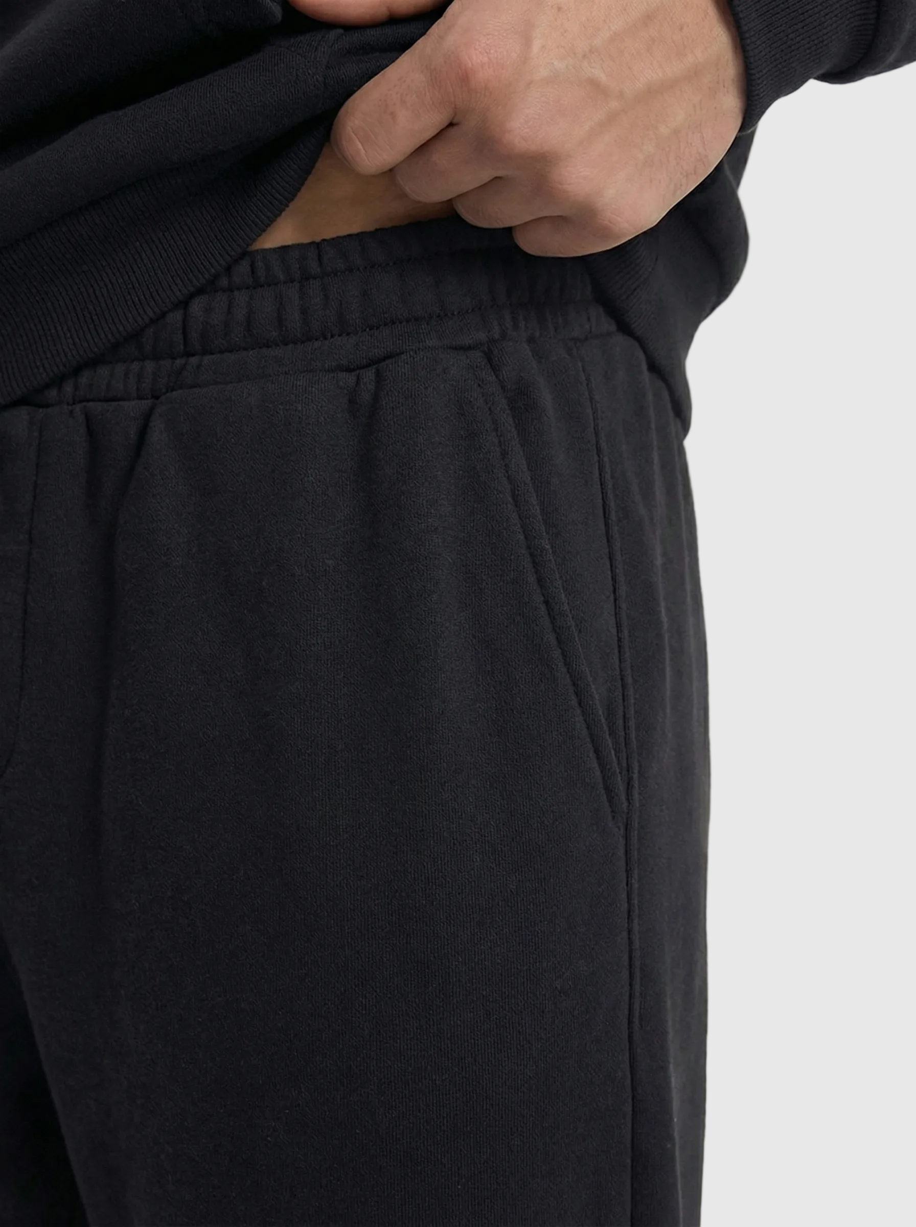 Equinox Baggy-Fit Heavy Cotton Joggers - Black