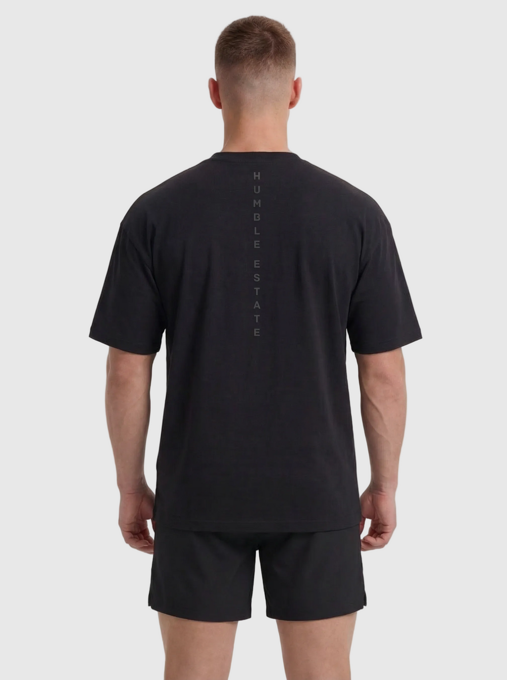 Equinox Oversized-Fit Tee - Black