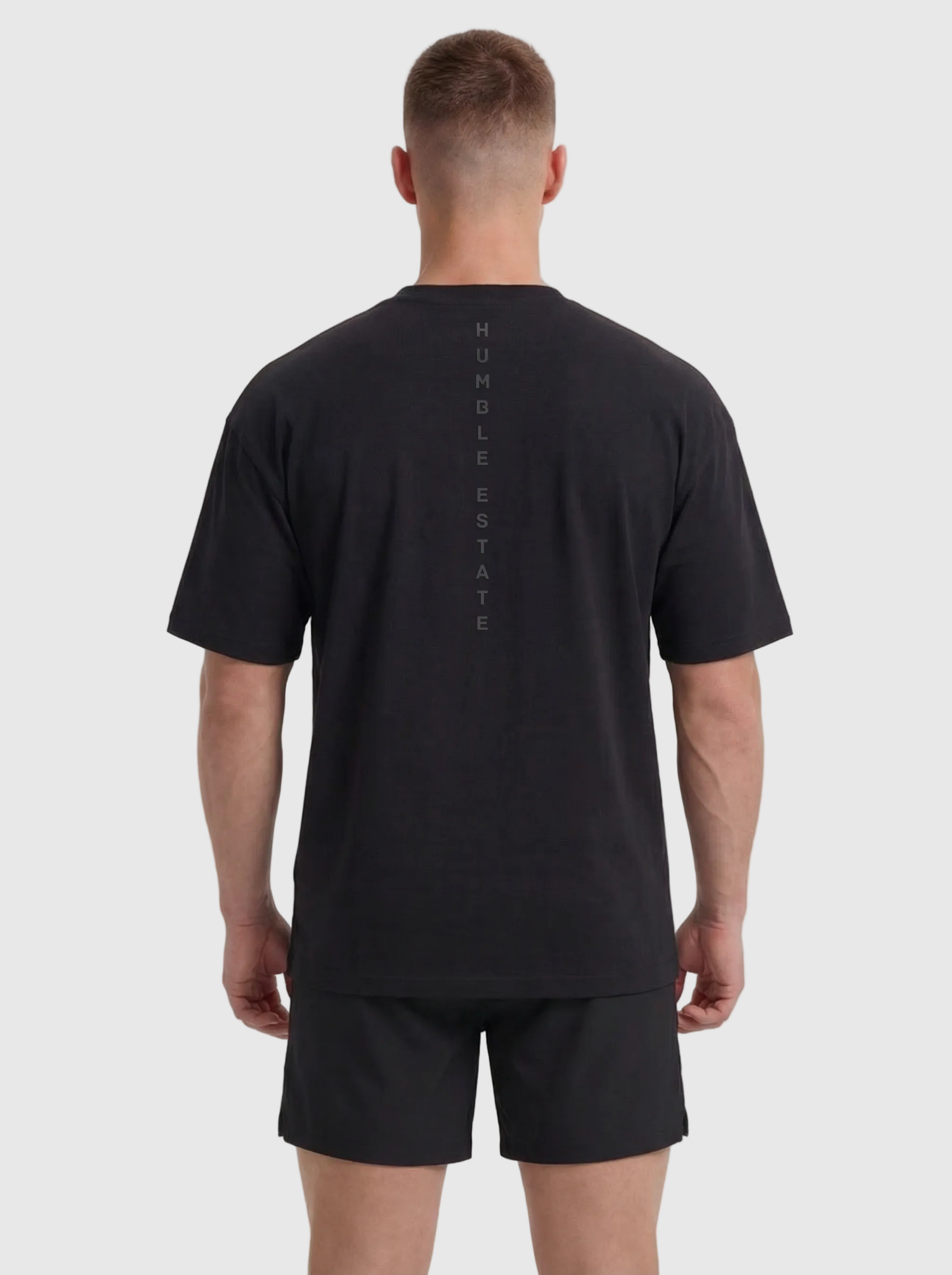 Equinox Oversized-Fit Tee - Black